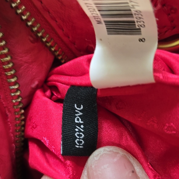 MARC BY MARC JACOBS OSTRICH EMBOSSED PRETTY TOTE BAG - Picture 14 of 14